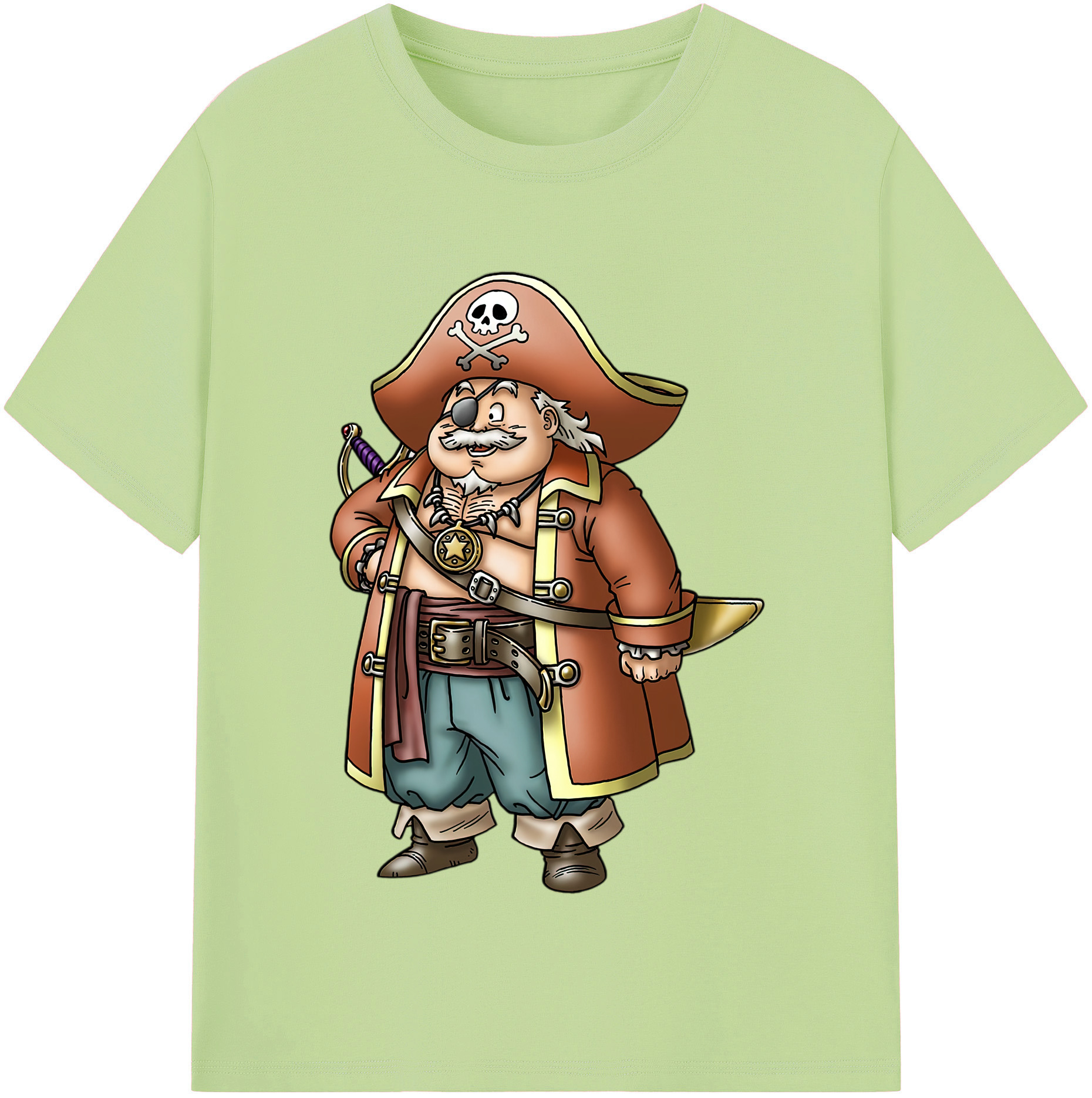 （画像用） ドラゴンクエスト Doragon Kuesuto Dragon Quest 綿100％半袖Tシャツ（フロントプリント）